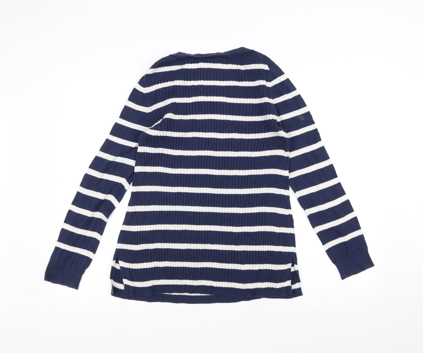 Gap Mens Blue Striped  Pullover Jumper Size M