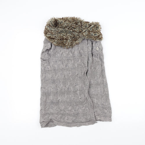 Zara Womens Grey  Knit Jacket  Size S