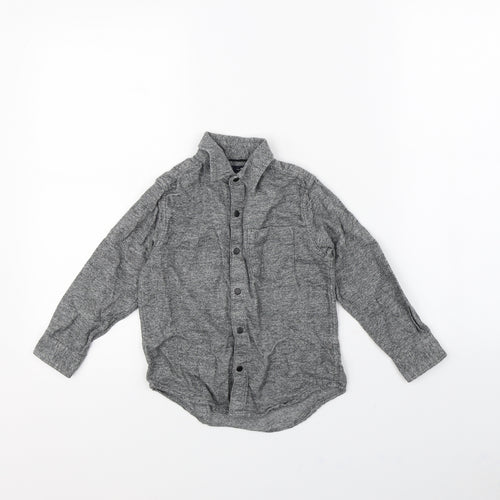 NEXT Girls Grey   Basic Button-Up Size 5 Years