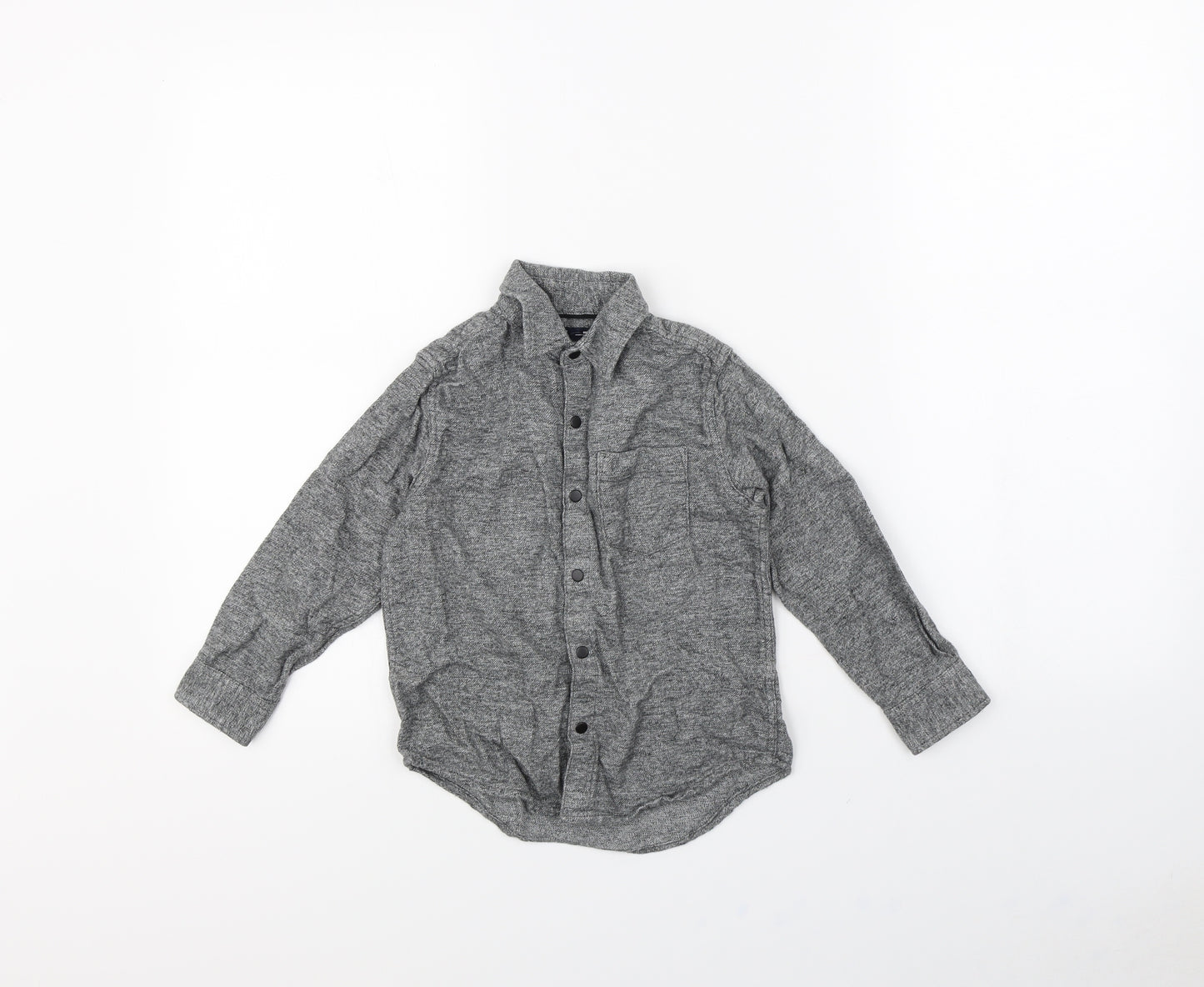 NEXT Girls Grey   Basic Button-Up Size 5 Years