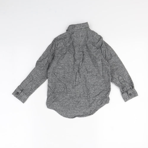 NEXT Girls Grey   Basic Button-Up Size 5 Years