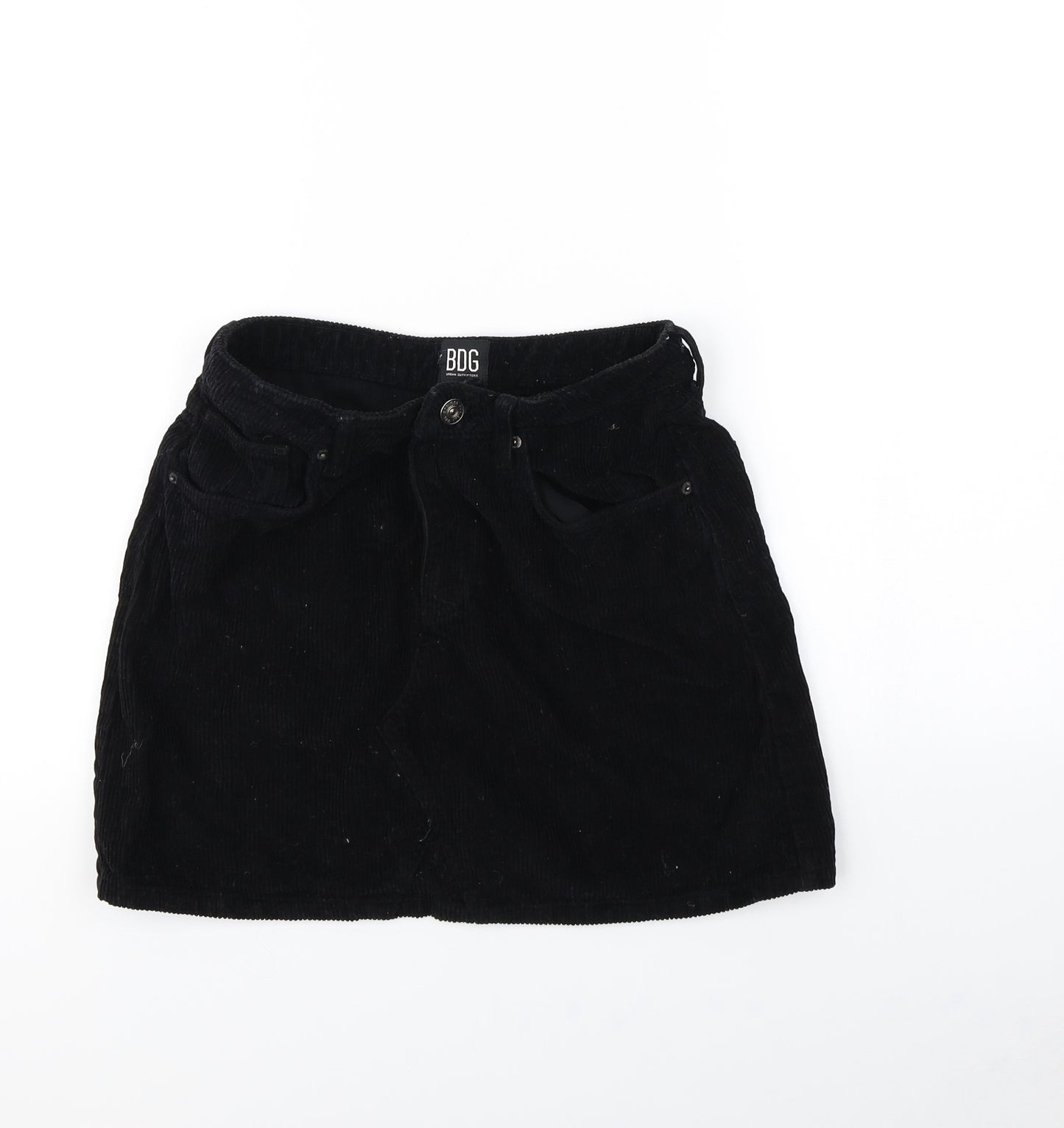 BDG Womens Black   Cargo Skirt Size M