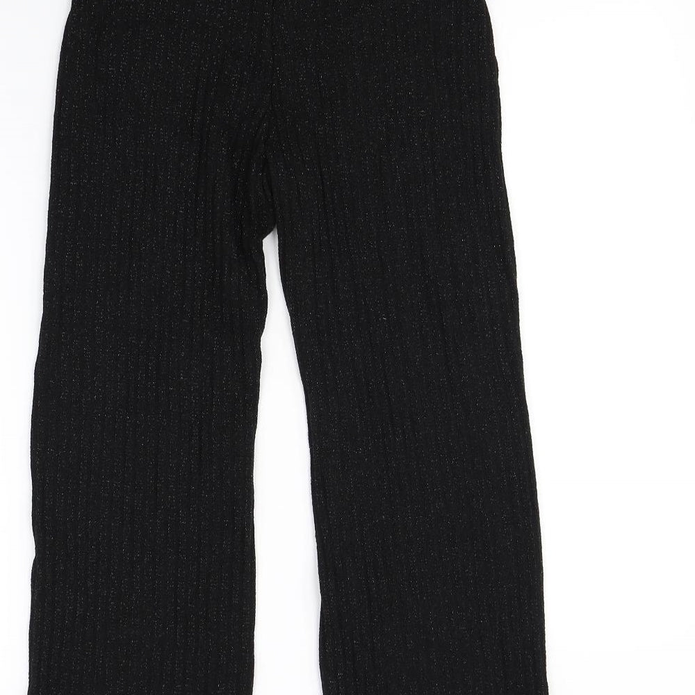 Zara Womens Black   Trousers  Size S L26 in