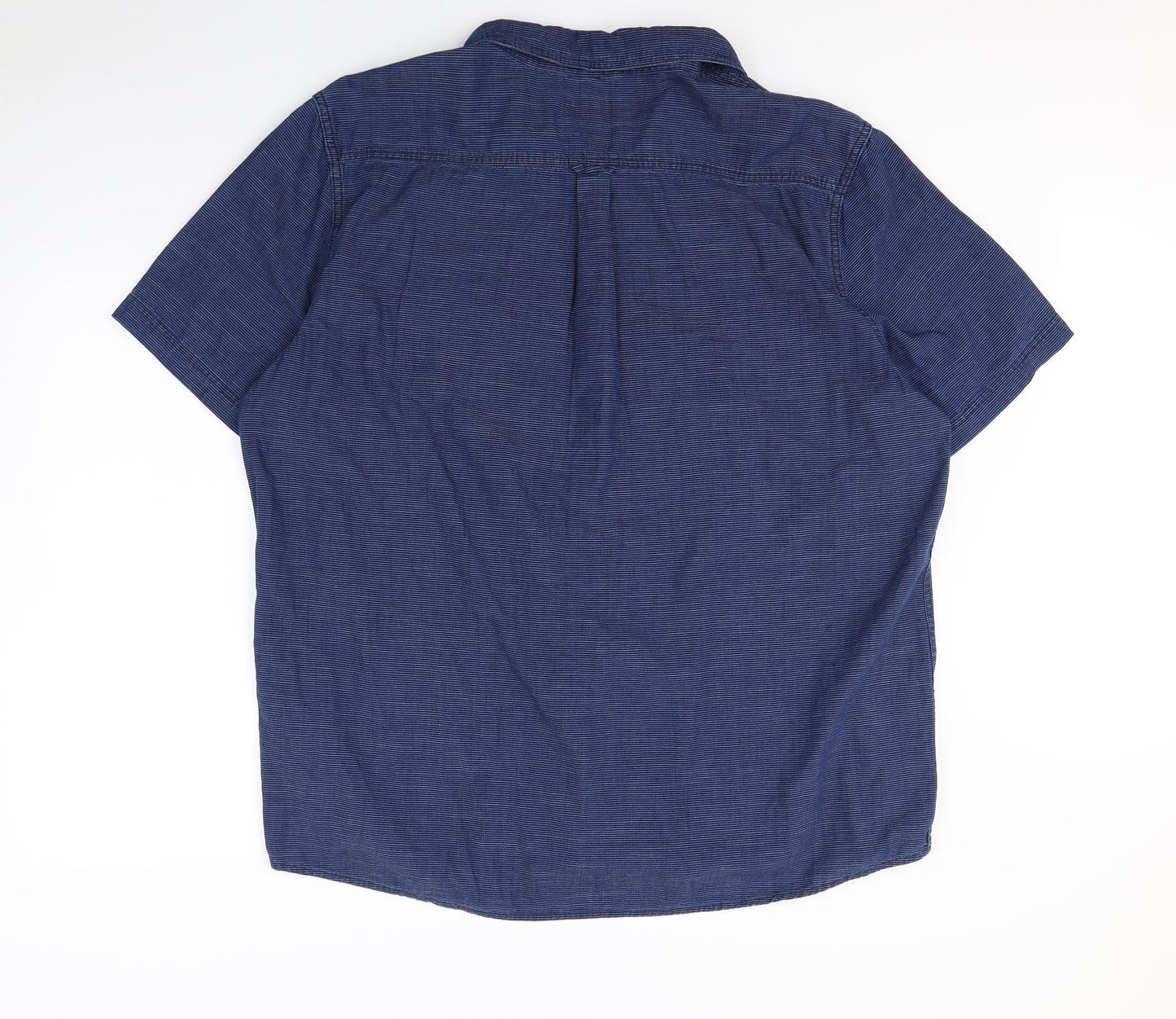 George Mens Blue    Dress Shirt Size 3XL
