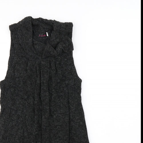 Tenki Womens Grey   Jumper Dress  Size M