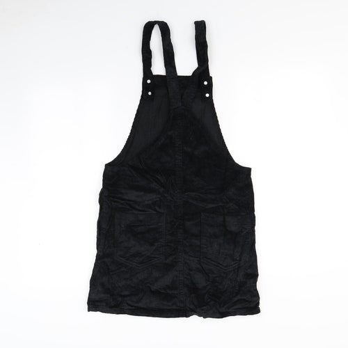 Mademoiselle  Womens Black   Pinafore/Dungaree Dress  Size 8