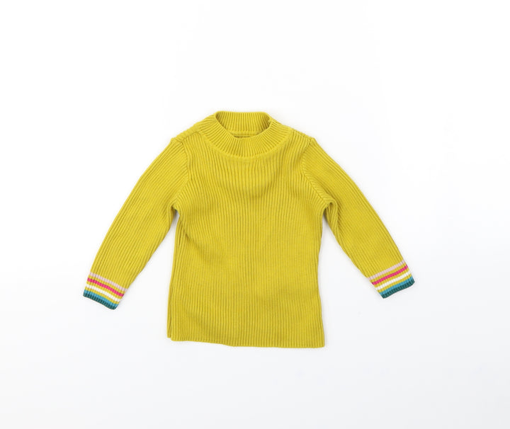m&S Baby Green Pullover Jumper Size 9-12 Months