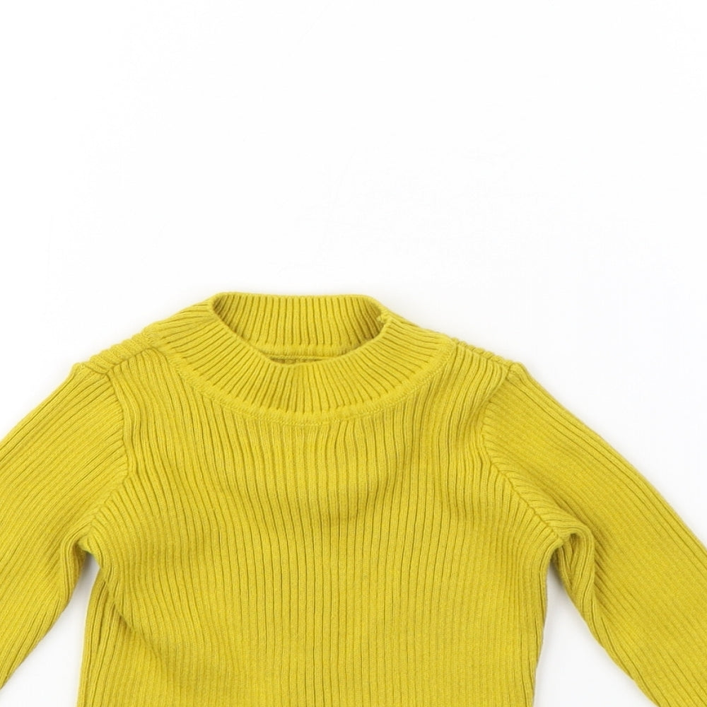m&S Baby Green   Pullover Jumper Size 9-12 Months
