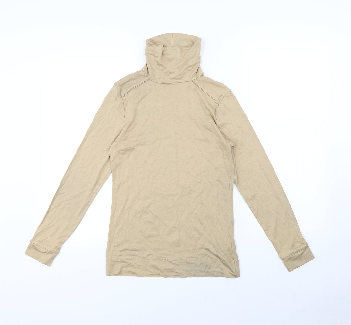 m&S Womens Beige   Pullover Sweatshirt Size 8