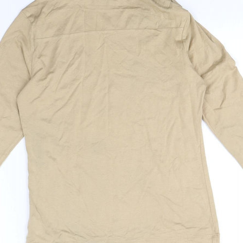 m&S Womens Beige   Pullover Sweatshirt Size 8