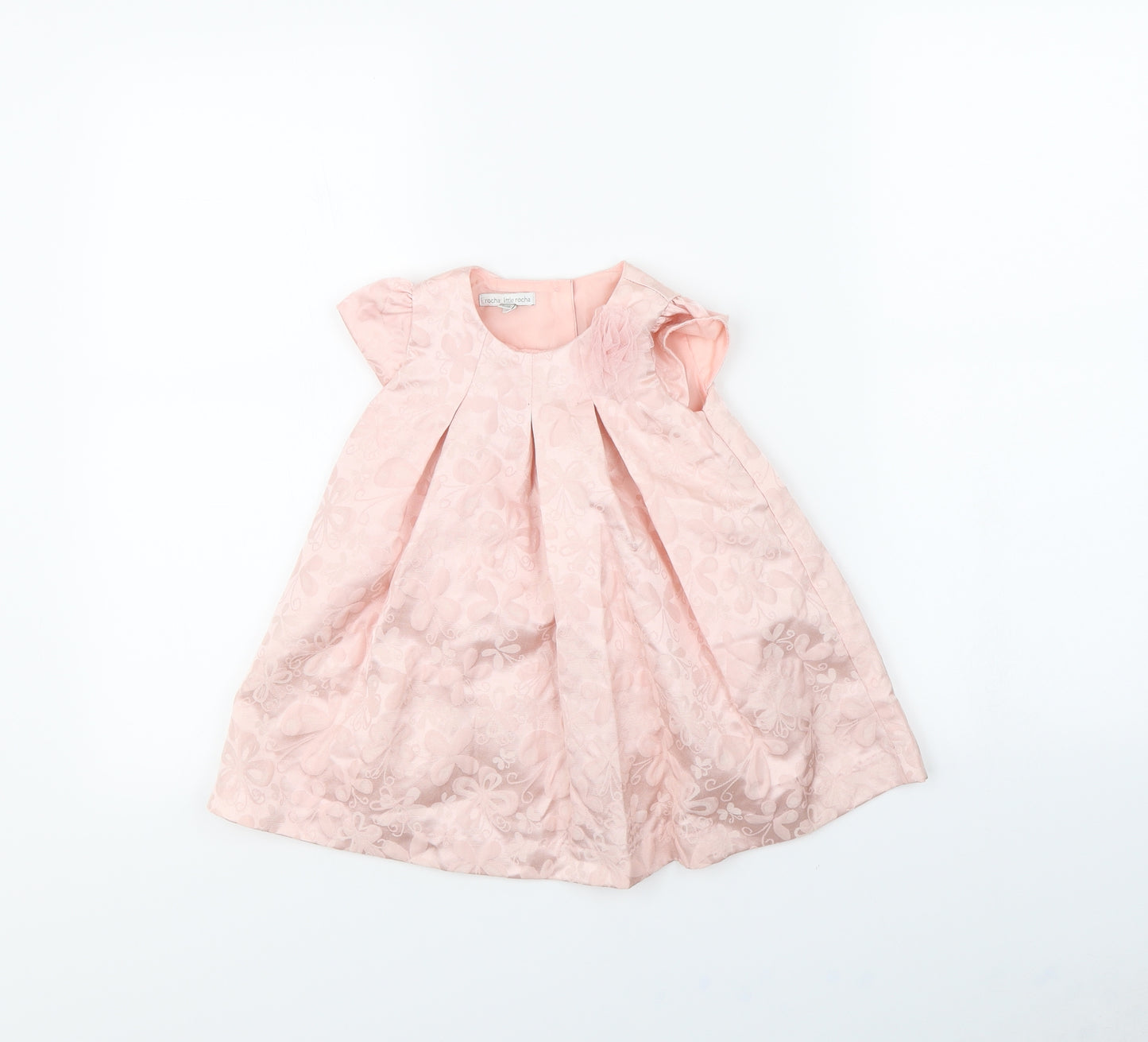 Rocha John Rocha Girls Pink   Fit & Flare  Size 9-12 Months