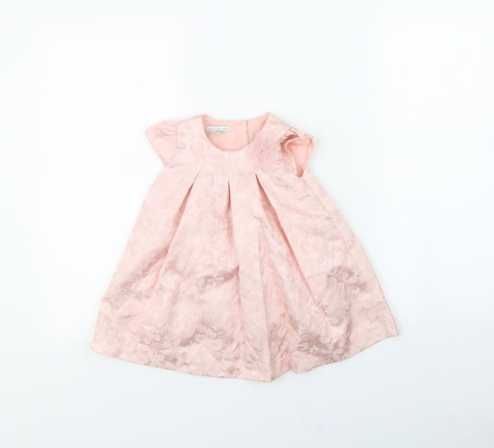 Rocha John Rocha Girls Pink   Fit & Flare  Size 9-12 Months