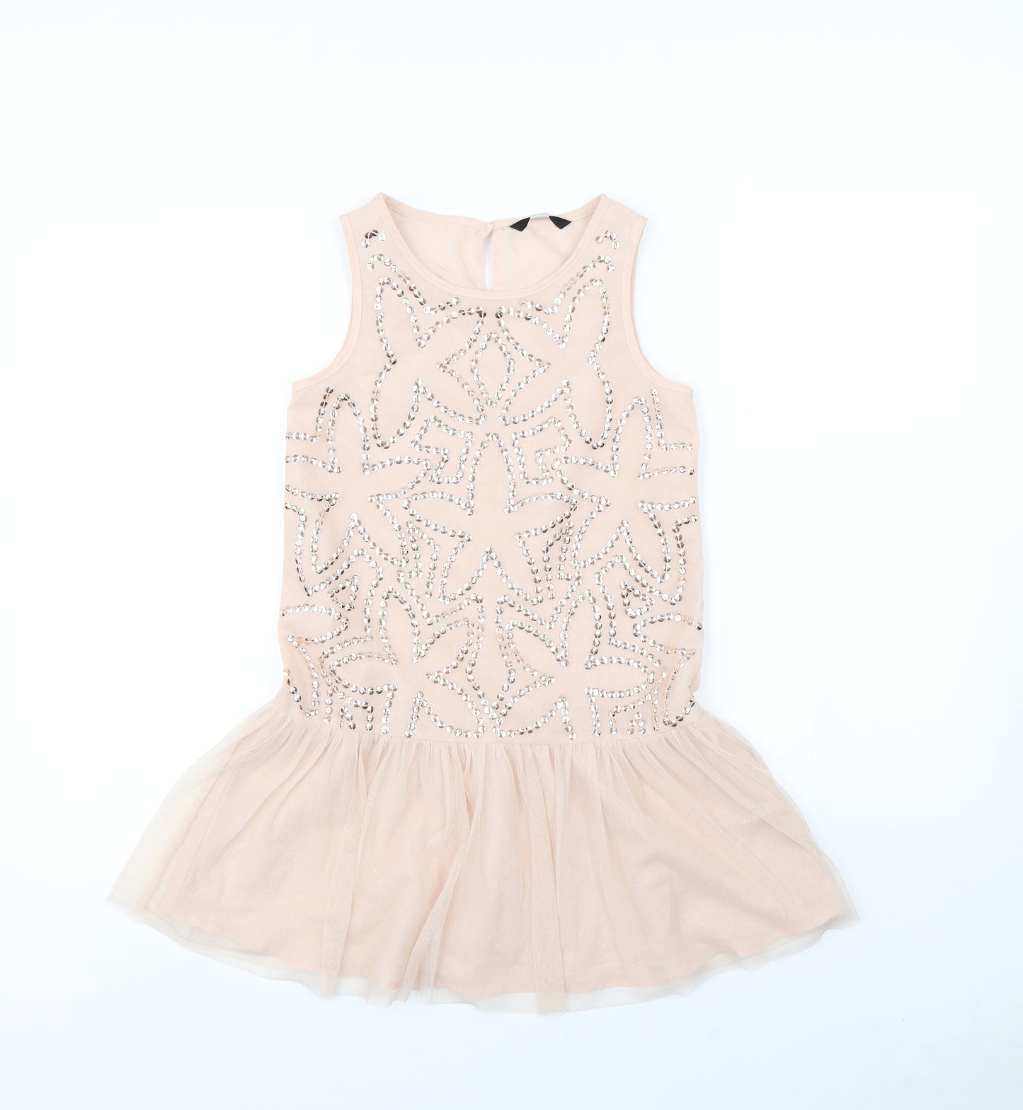 George Girls Pink   Fit & Flare  Size 8 Years