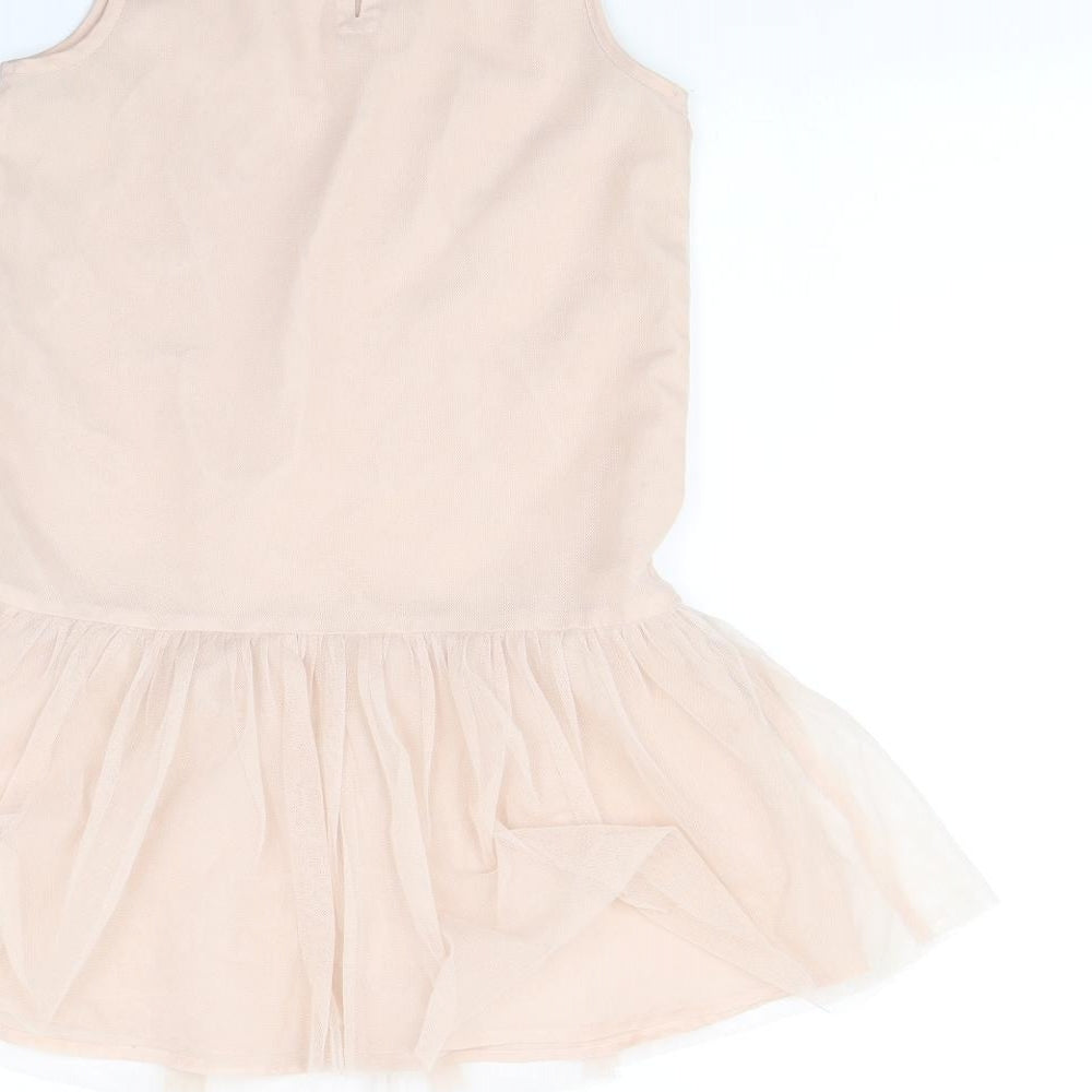George Girls Pink   Fit & Flare  Size 8 Years