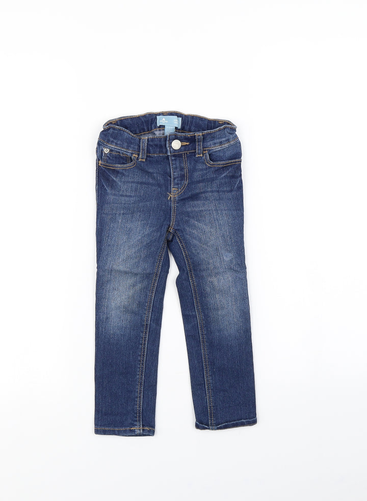 Gap Girls Blue   Straight Jeans Size 3 Years
