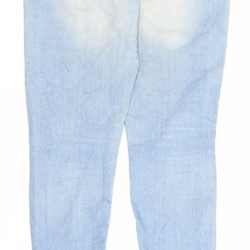 Janina Womens Blue  Denim Straight Jeans Size 38 in L31 in