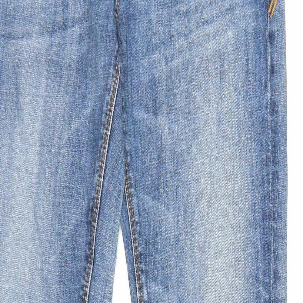 Amisu Womens Blue  Denim Straight Jeans Size 31 in L32 in