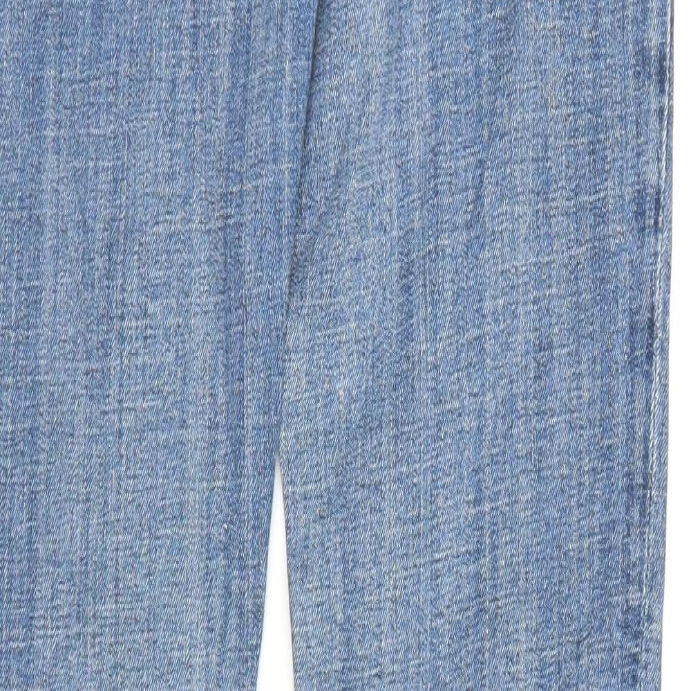 Amisu Womens Blue  Denim Straight Jeans Size 31 in L32 in