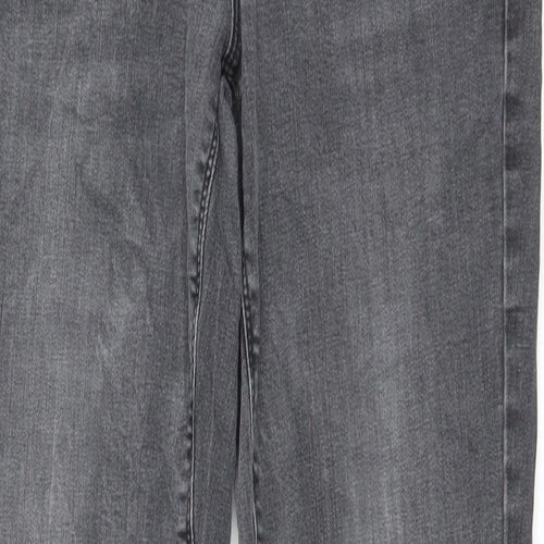 Street One Womens Grey  Denim Straight Jeans Size 29 in L30 in