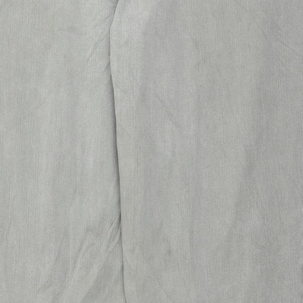 MAC Womens Grey  Denim Straight Jeans Size 37 in L30 in