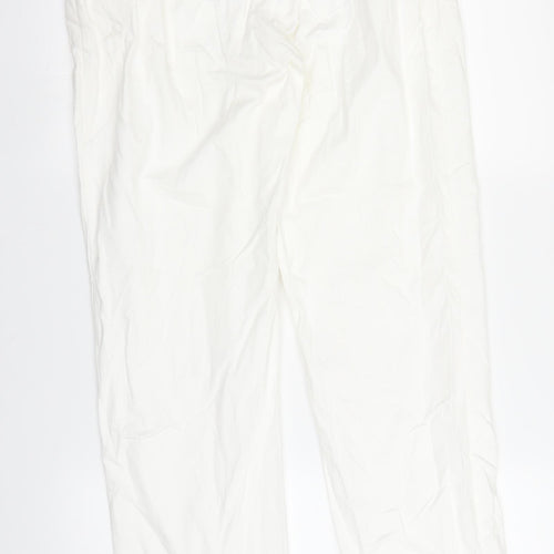 Plagg Womens White   Trousers  Size M L30.5 in