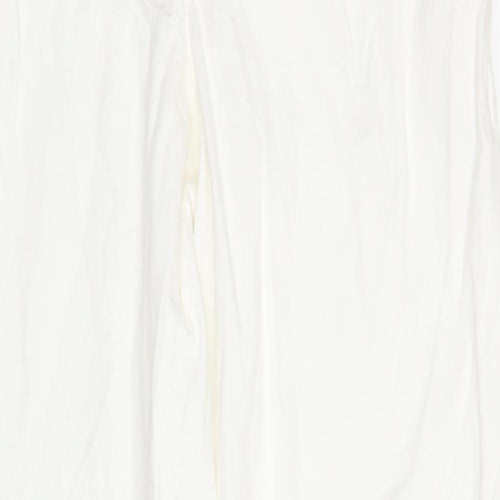 Plagg Womens White   Trousers  Size M L30.5 in