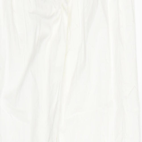 Plagg Womens White   Trousers  Size M L30.5 in