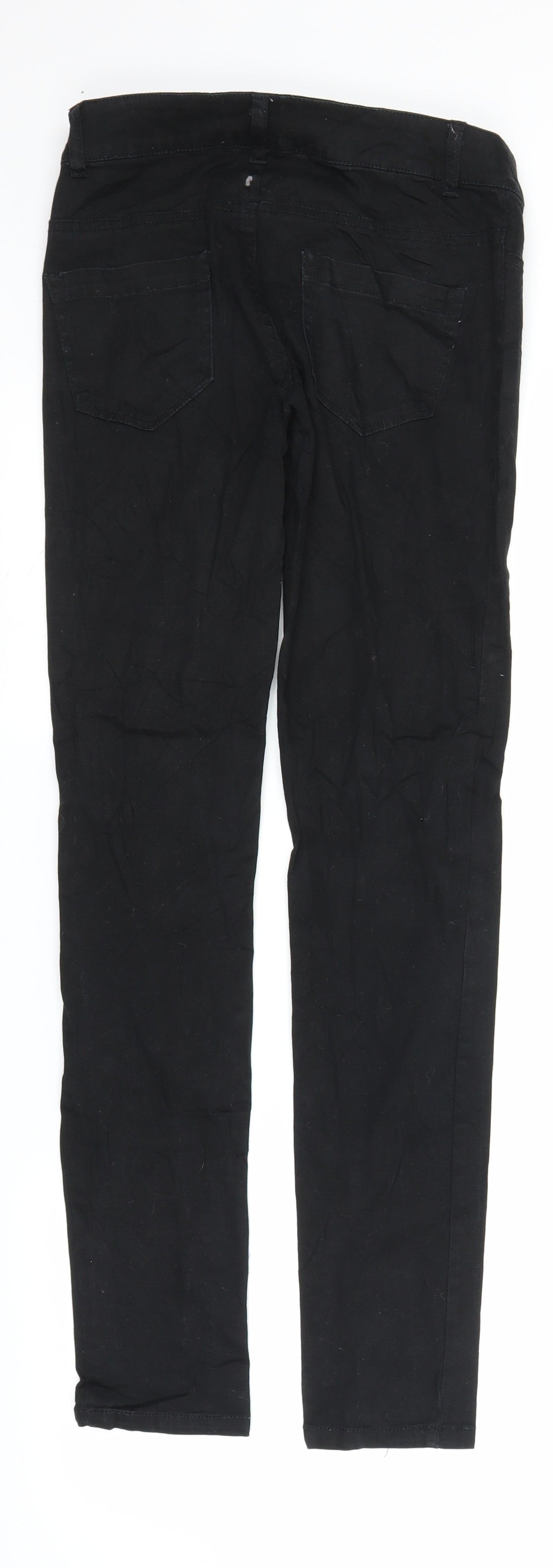 FB Sister Womens Black   Chino Trousers Size XS L30 in