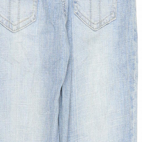 XFN Womens Blue  Denim Straight Jeans Size M L22.5 in