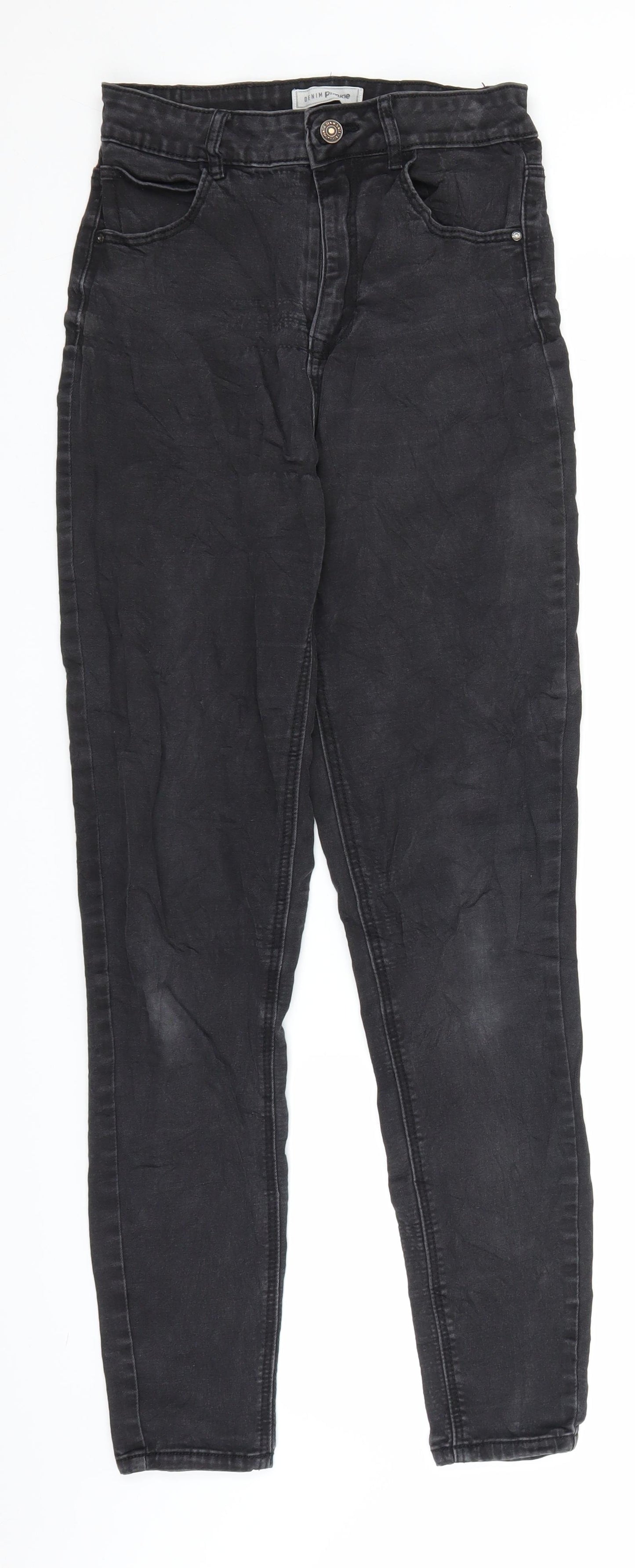 Pimkie Womens Black  Denim Skinny Jeans Size 26 in L28 in