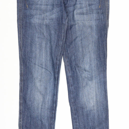 TALLY WEiJL Womens Blue  Denim Straight Jeans Size 29 in L28.5 in