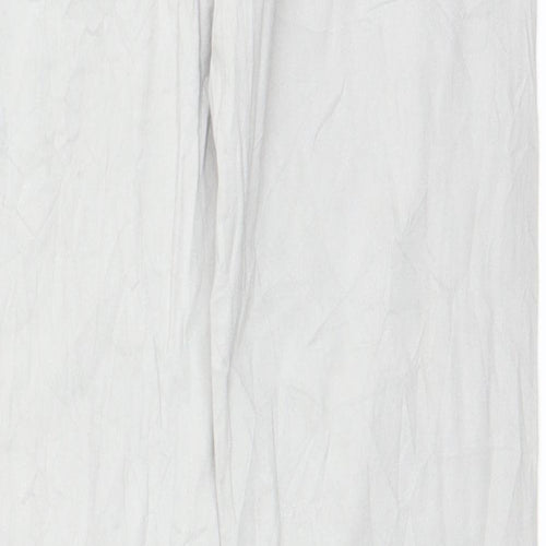 Bershka Womens Grey   Chino Trousers Size 12 L29 in