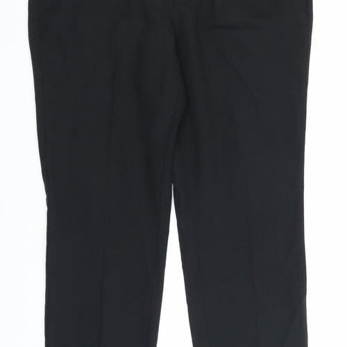 Nutmeg Womens Black   Trousers  Size 14 L27 in