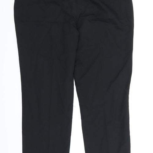 Nutmeg Womens Black   Trousers  Size 14 L27 in