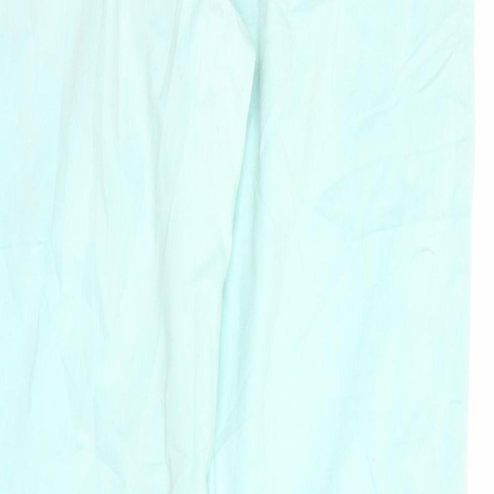 Street One Womens Green  Denim Straight Jeans Size 34 in L29 in