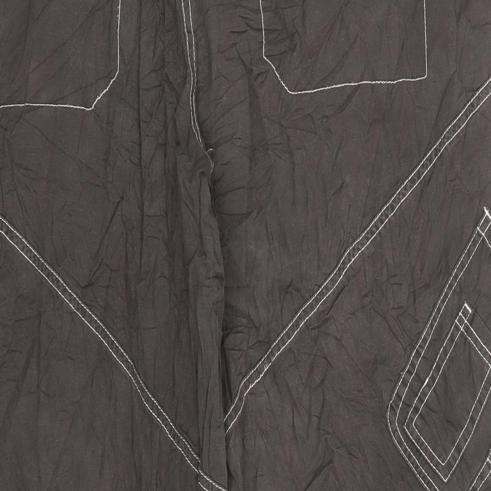 Zhenzi Womens Brown   Cargo Trousers Size 18 L21 in