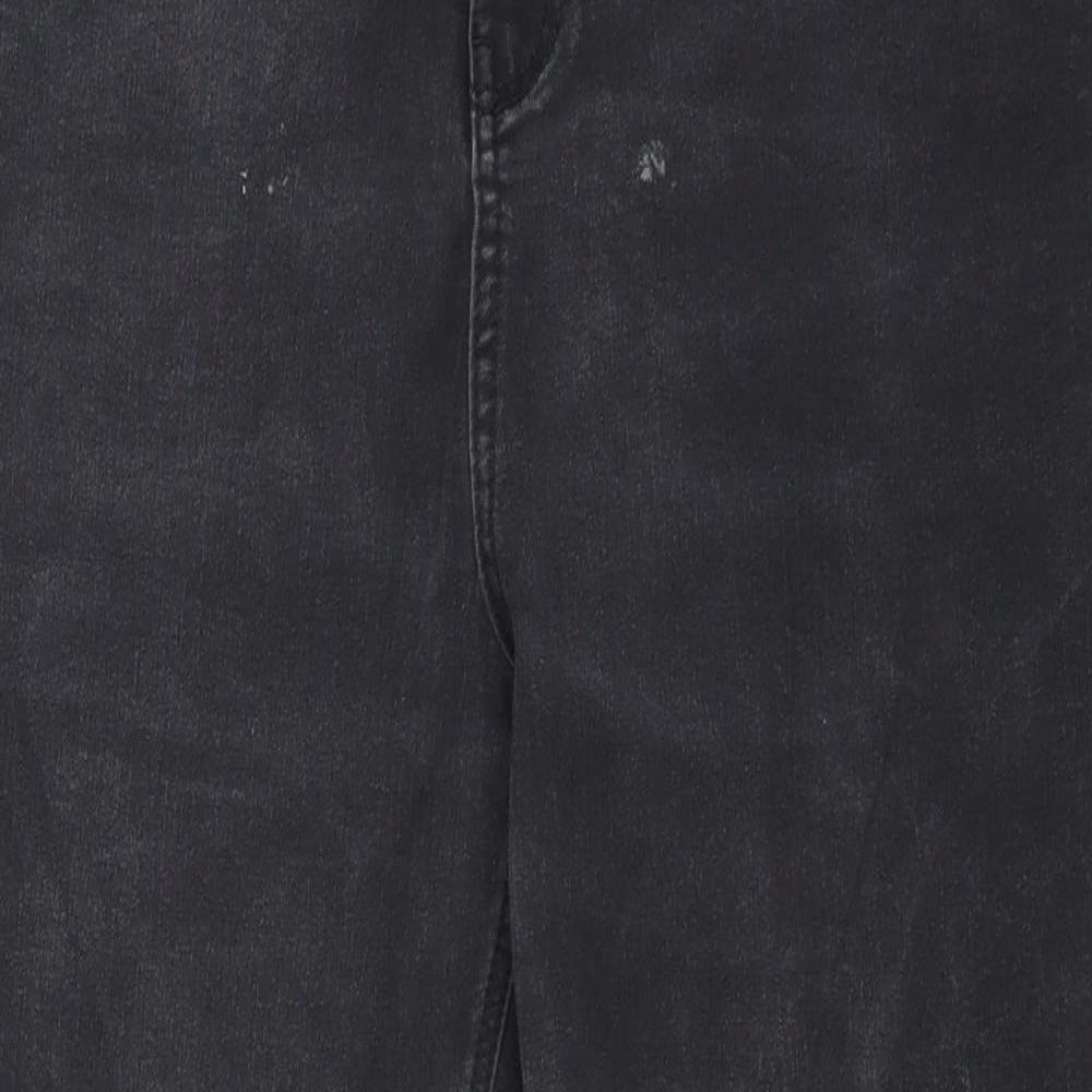 TU Womens Black  Denim Skinny Jeans Size 18 L26 in