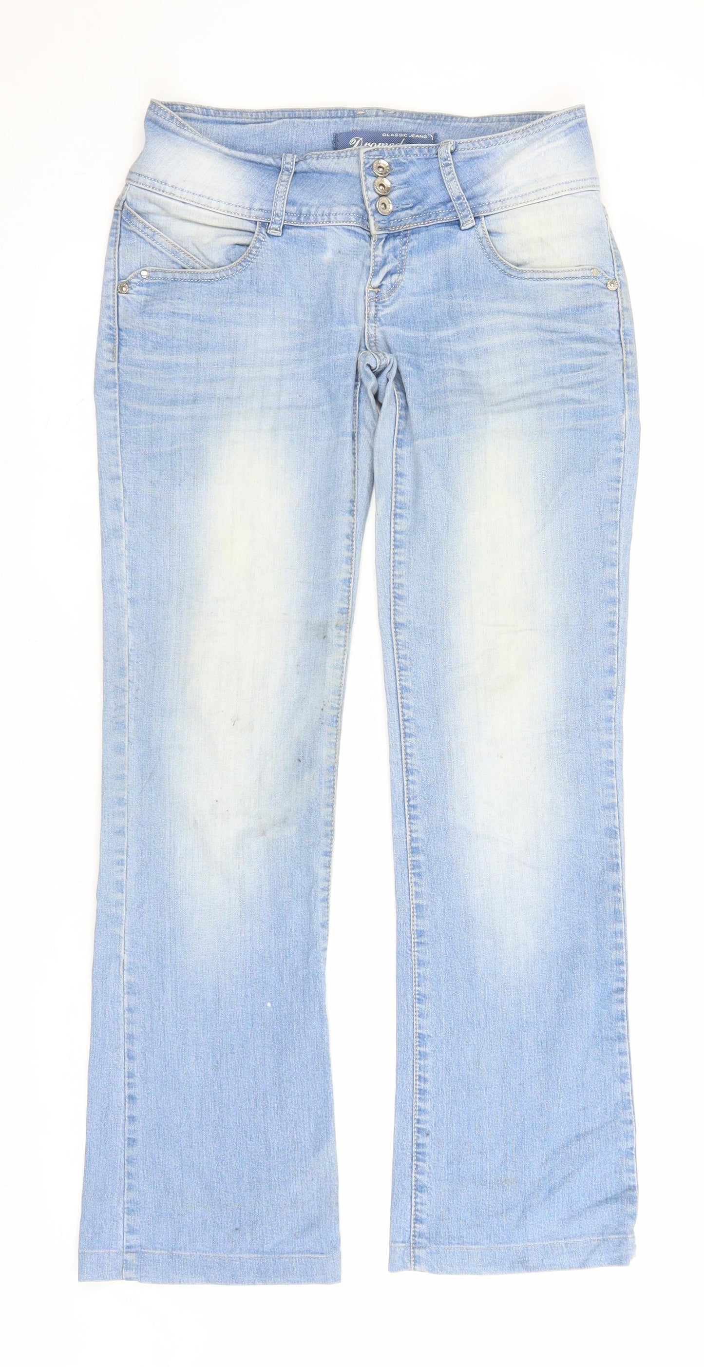 Dromedar Womens Blue  Denim Bootcut Jeans Size 29 in L29 in