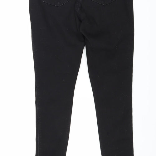 Very Womens Black  Denim Jegging Jeans Size 12 L27 in