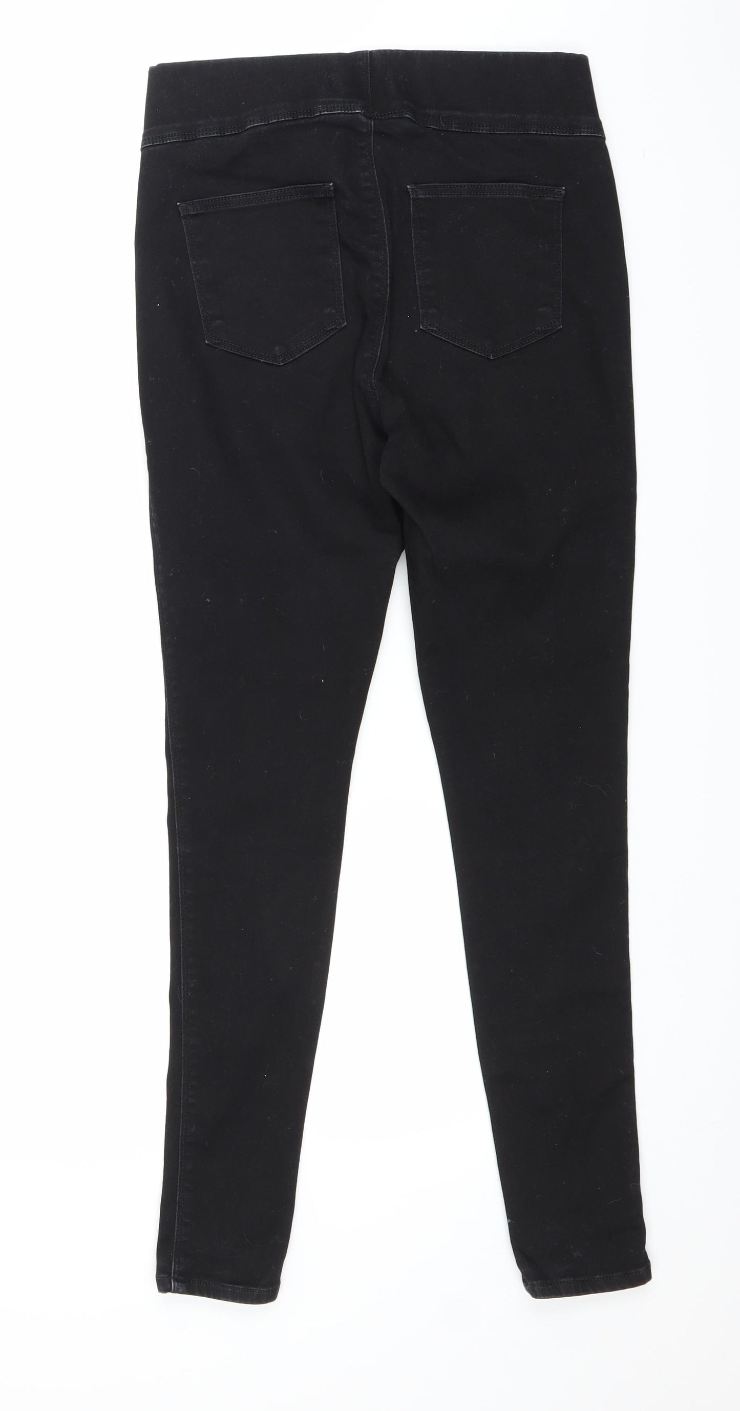 Very Womens Black  Denim Jegging Jeans Size 12 L27 in
