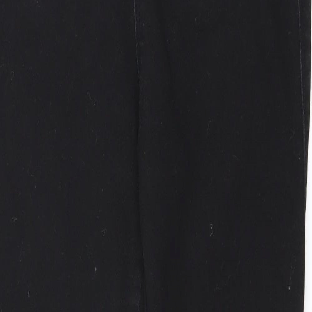 Very Womens Black  Denim Jegging Jeans Size 12 L27 in