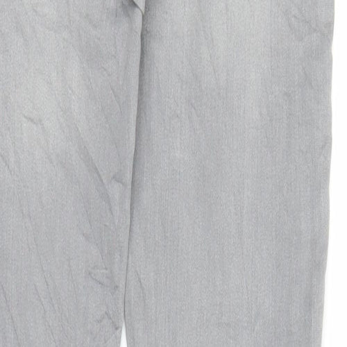 Denim & Co. Womens Grey  Denim Skinny Jeans Size 8 L29 in