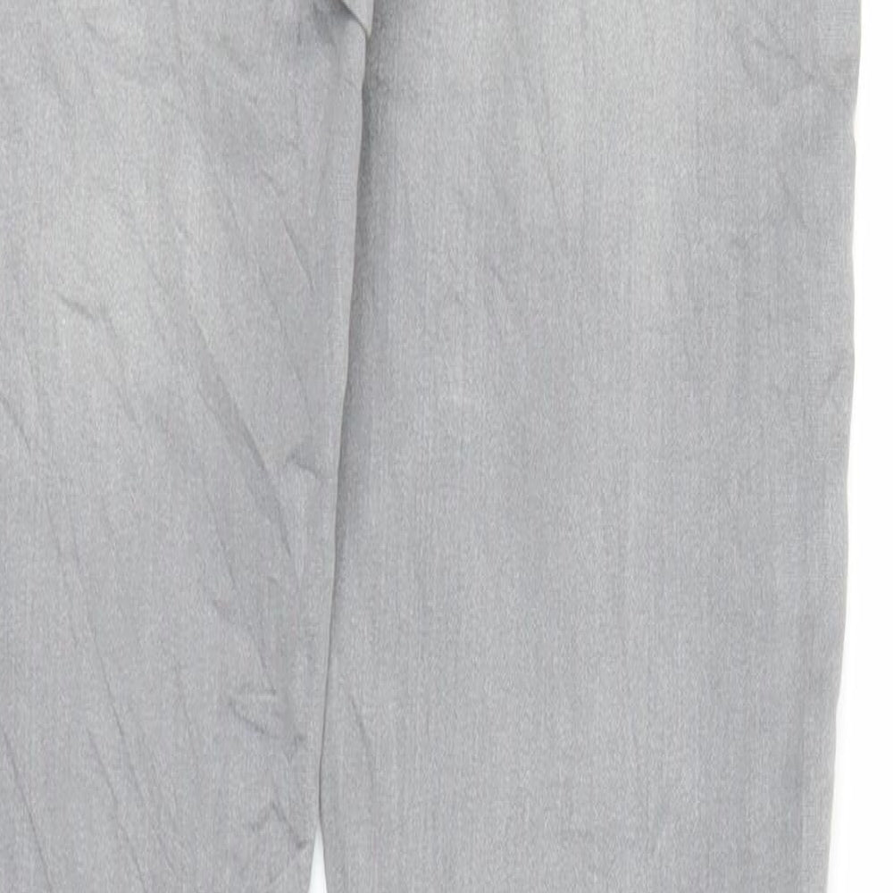 Denim & Co. Womens Grey  Denim Skinny Jeans Size 8 L29 in