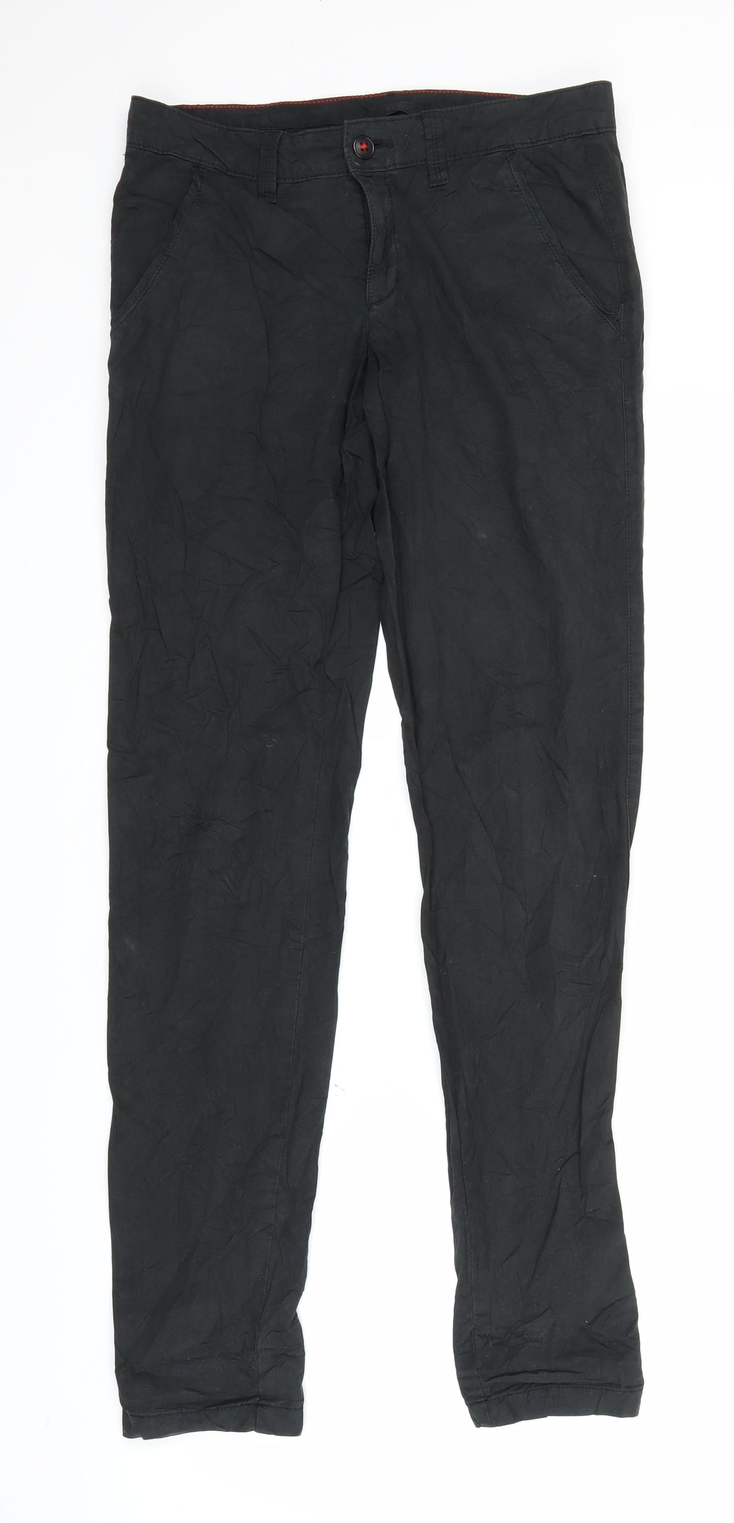 Esprit Womens Black   Chino Trousers Size 30 in L31 in