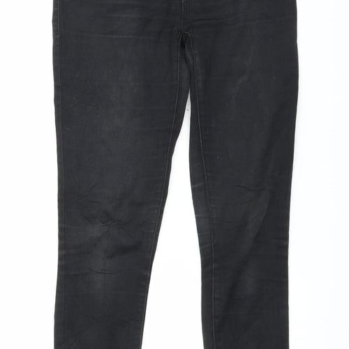 157 Womens Black  Denim Skinny Jeans Size 27 in L28 in