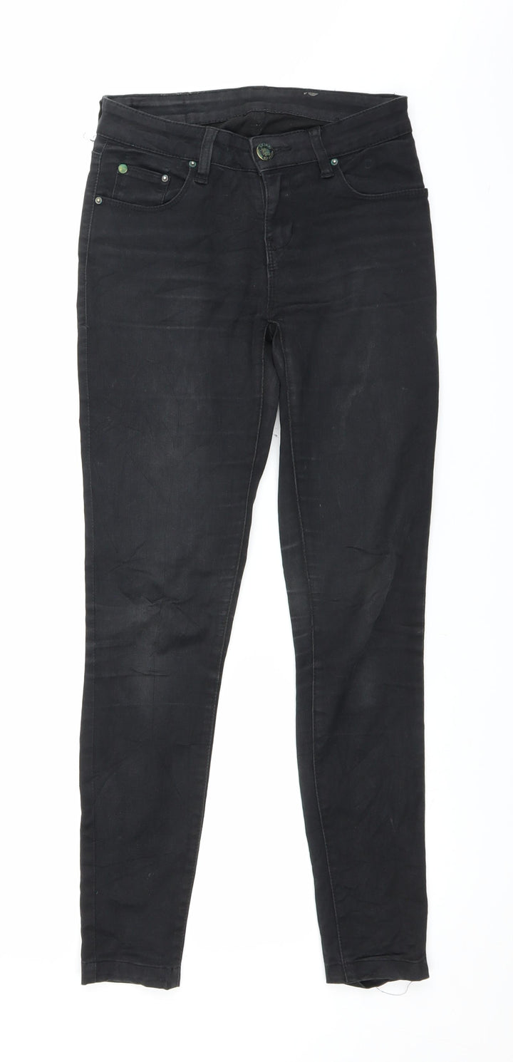 157 Womens Black  Denim Skinny Jeans Size 27 in L28 in