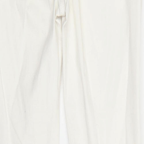 BikBok Womens White  Denim Straight Jeans Size M L26 in