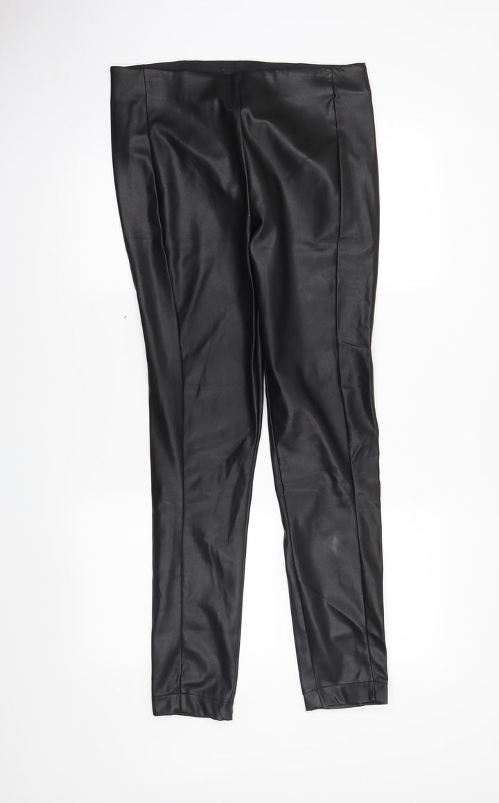 NEXT Womens Black   Trousers  Size 12 L29 in