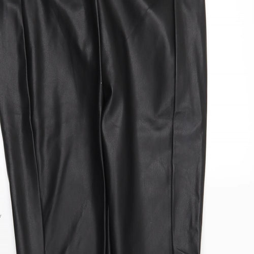 NEXT Womens Black   Trousers  Size 12 L29 in