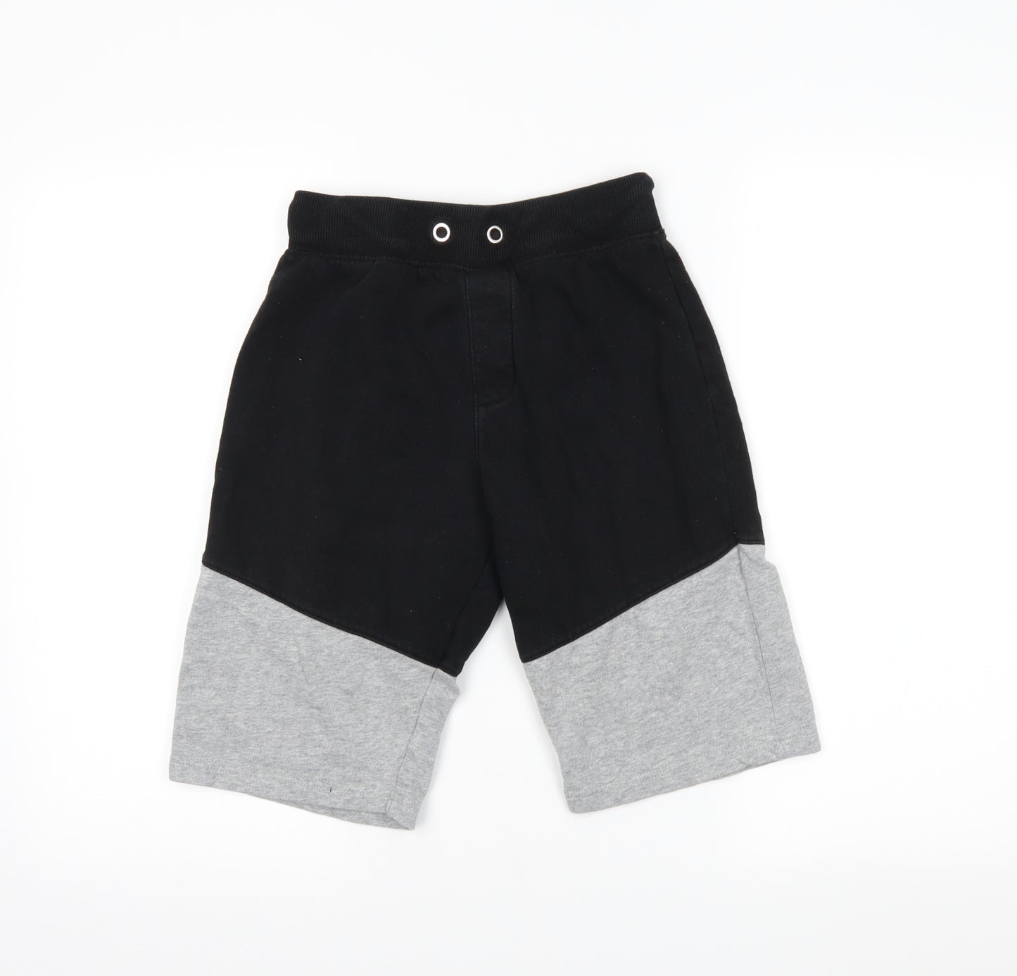 George Boys Black   Sweat Shorts Size 10-11 Years